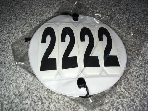 Competition Numbers (set of 2)