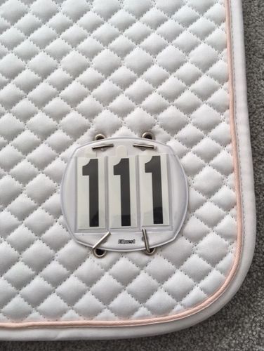 EQuest Dressage Numbered (both sides) Competition Pads with Number Sets
