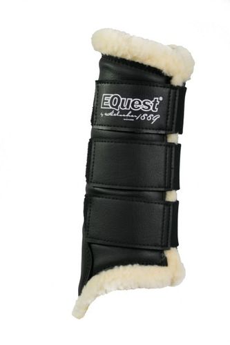 EQuest Soft Protection Boots- Black with natural